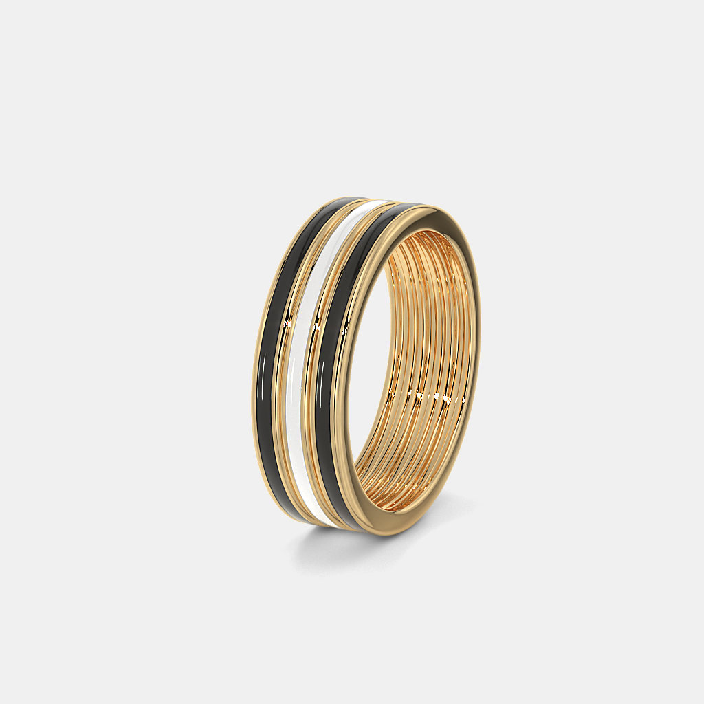 The Retro Rift Stackable Ring