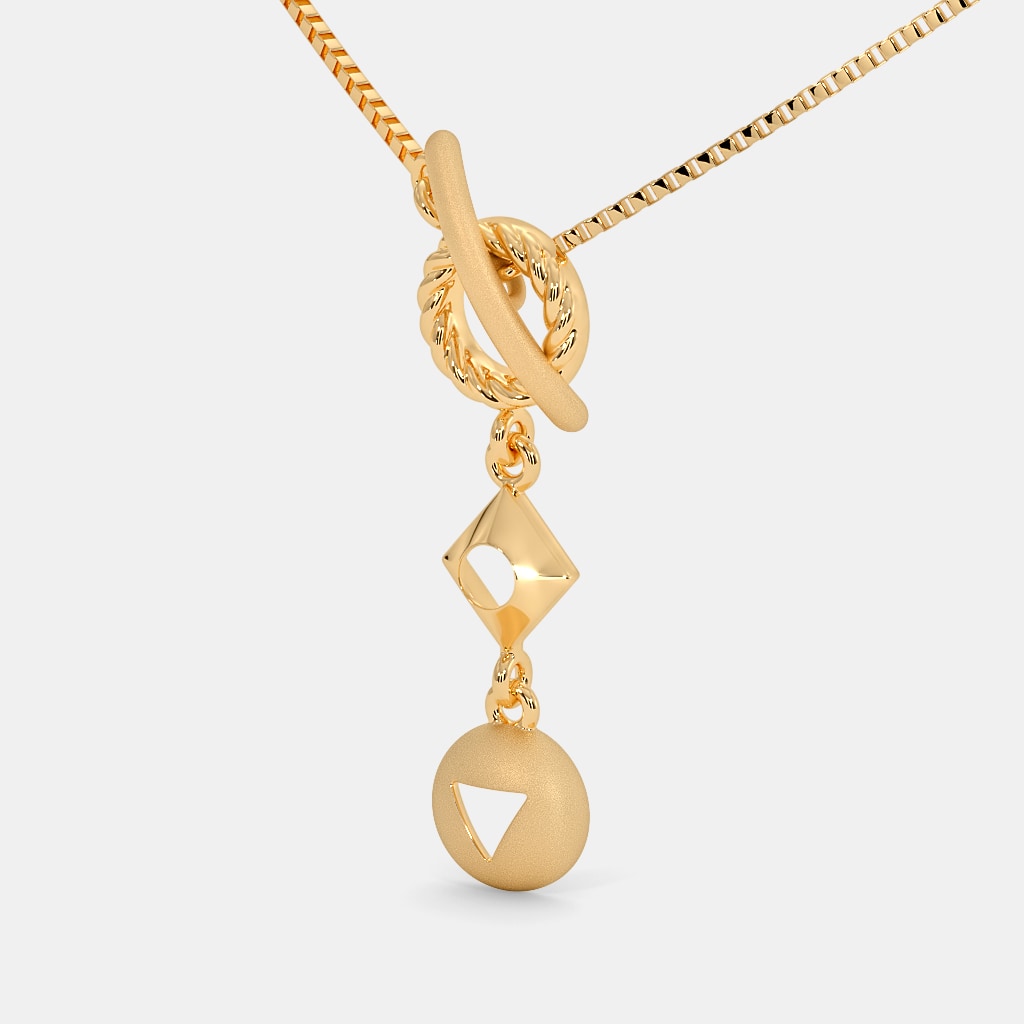 The Angular Shift Toggle Necklace