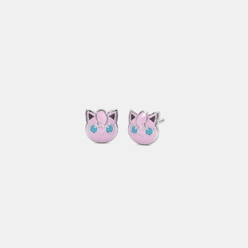 The Jigglypuff Stud Earrings