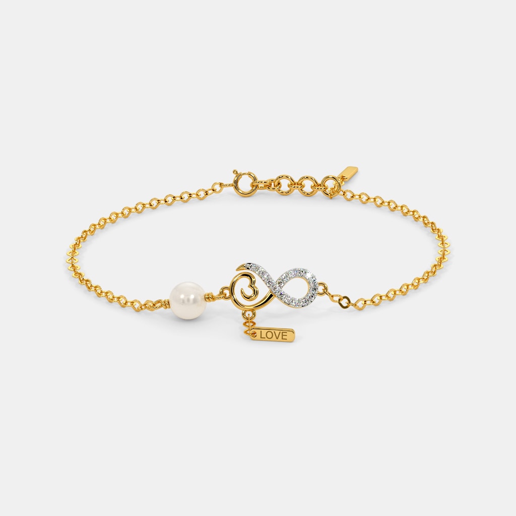 The Infinity Peral Bracelet