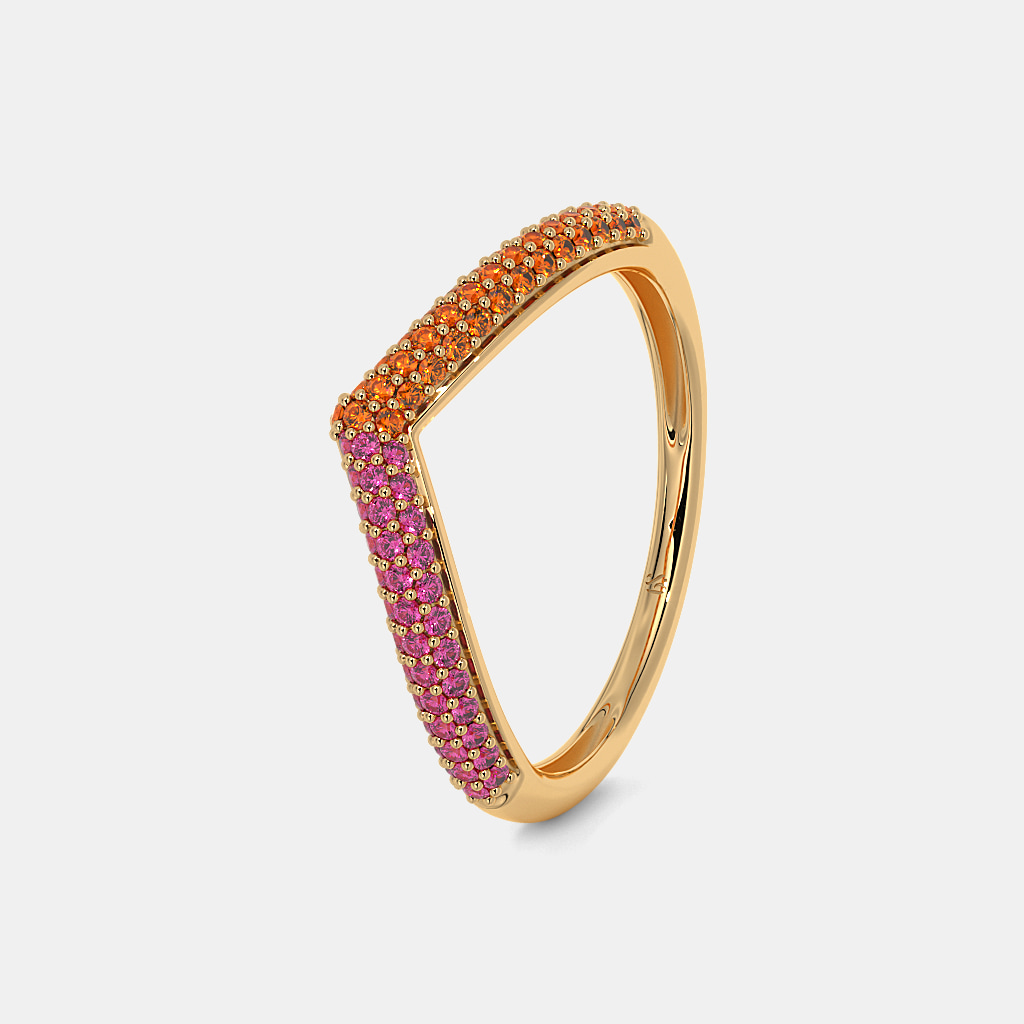 The Renisa Chevron Ring