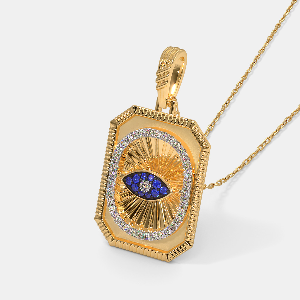 The Serenity Evil Eye Pendant For Him