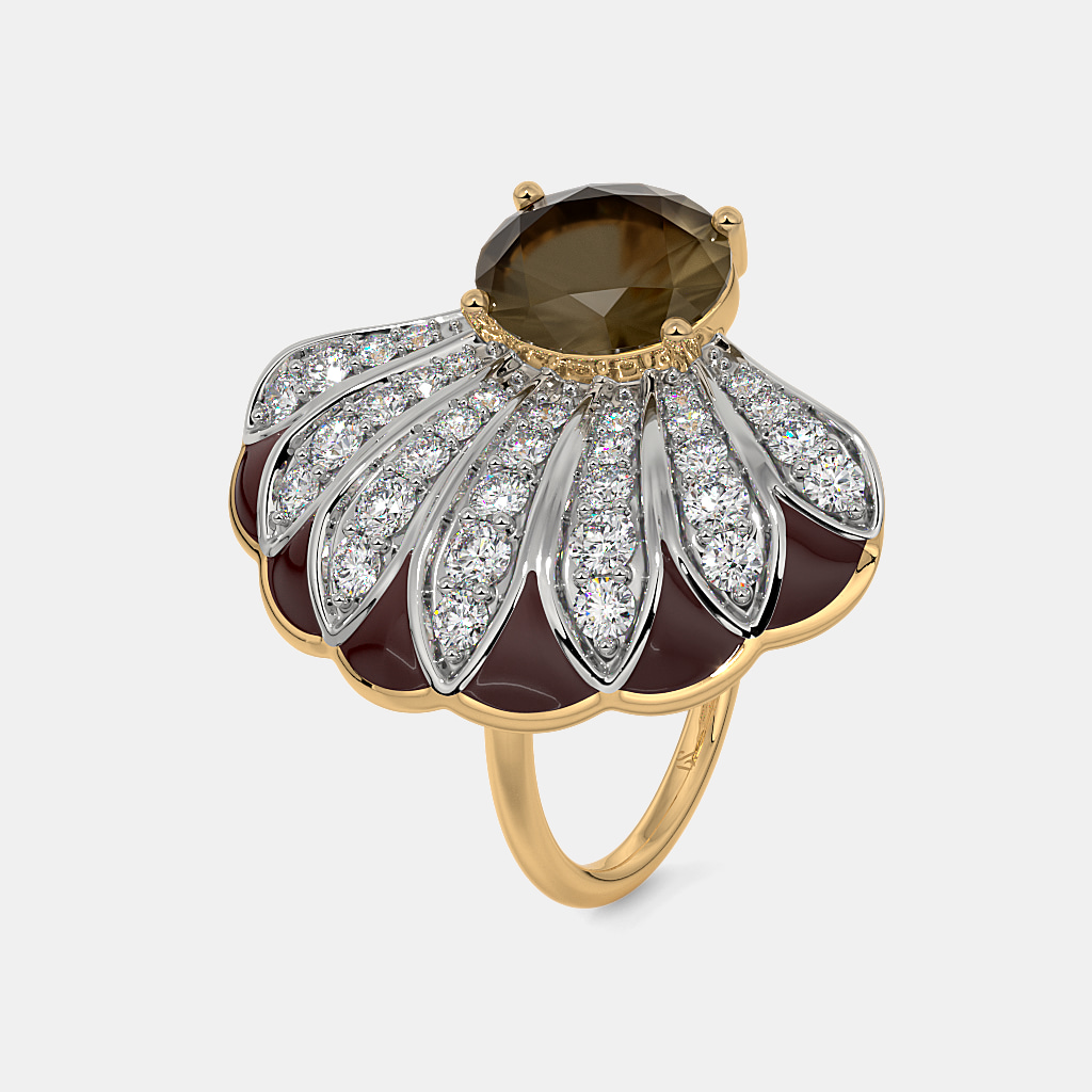The Espresso Empress Statement Ring