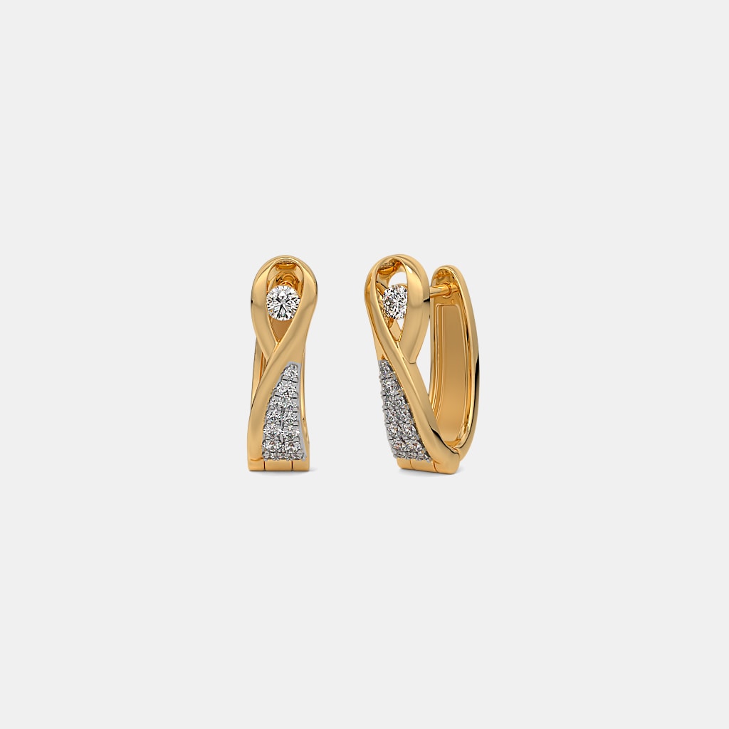 The Plagian Huggie Earrings