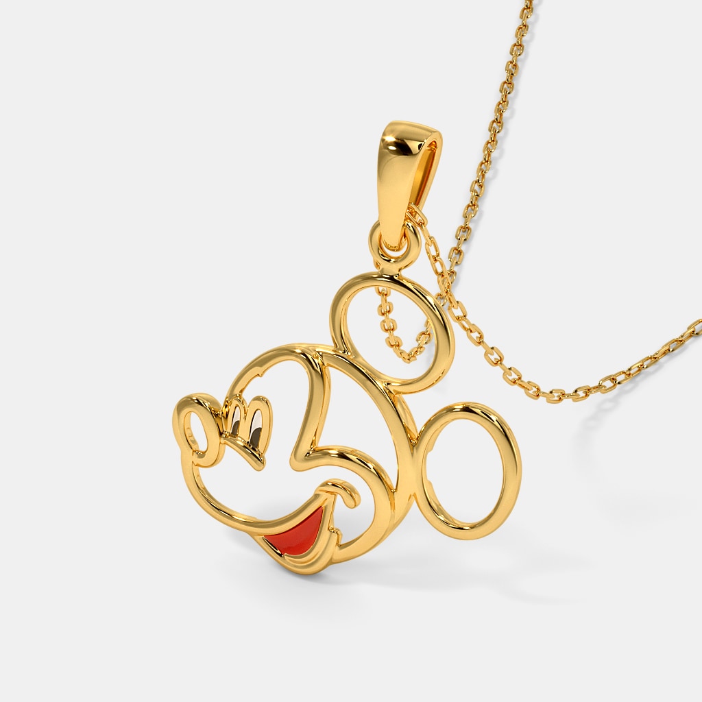 The Mickey Outline Pendant