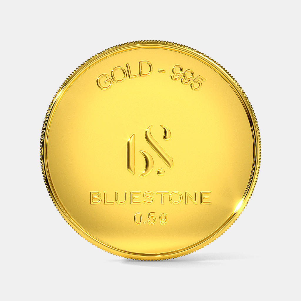 500 milligram 24 KT Gold Coin