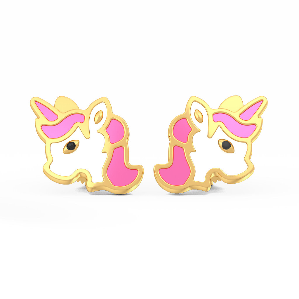 The Unicorn Stud Earrings for Kids