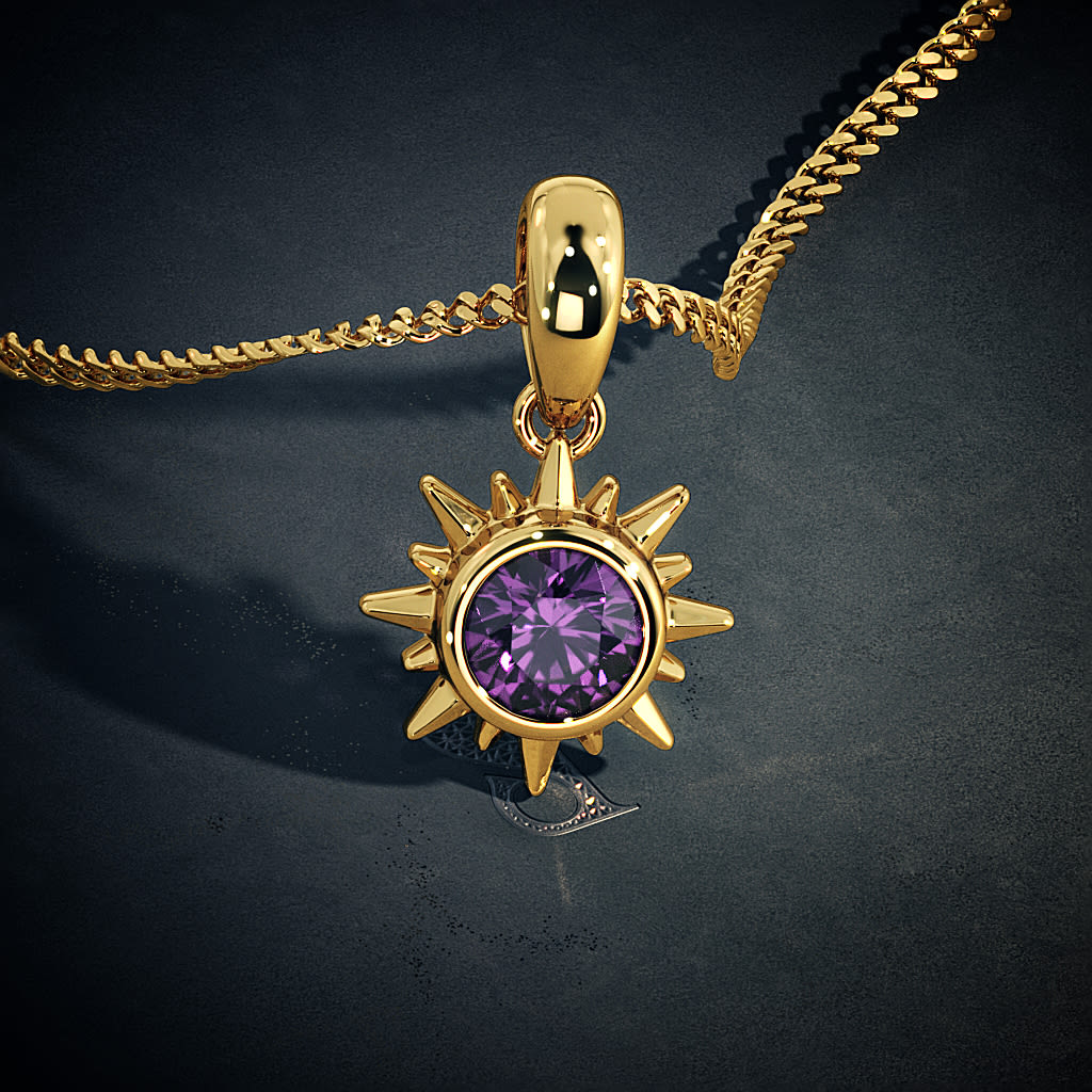 Gold god sales pendant designs