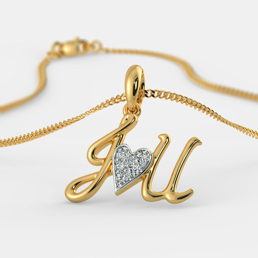 Bluestone alphabet deals pendant