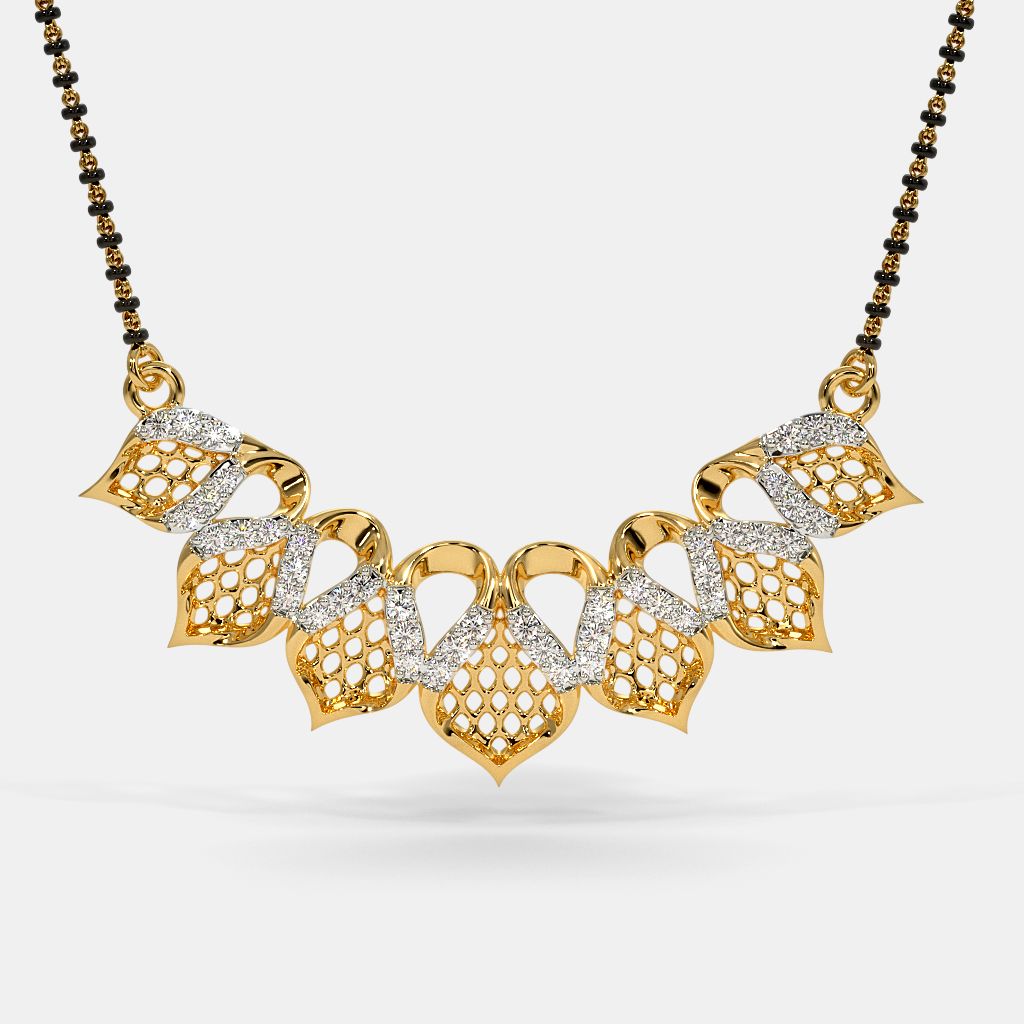 The Saysha Mangalsutra Pendant BlueStone