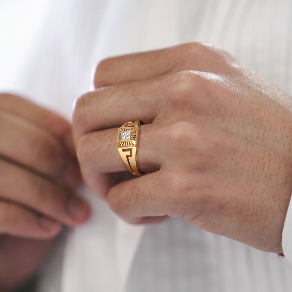 The Aachman Ring BlueStone