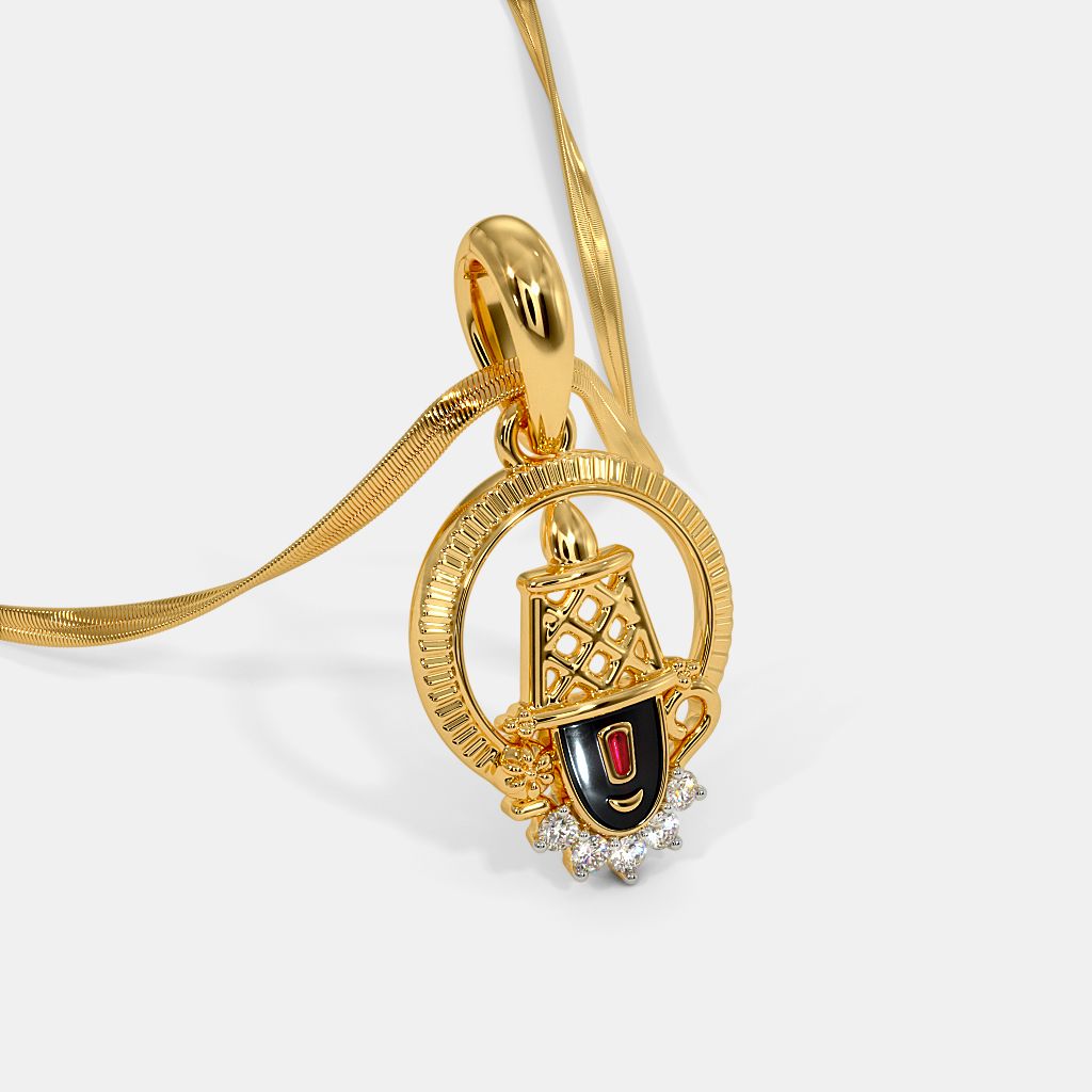 Balaji gold pendant designs on sale