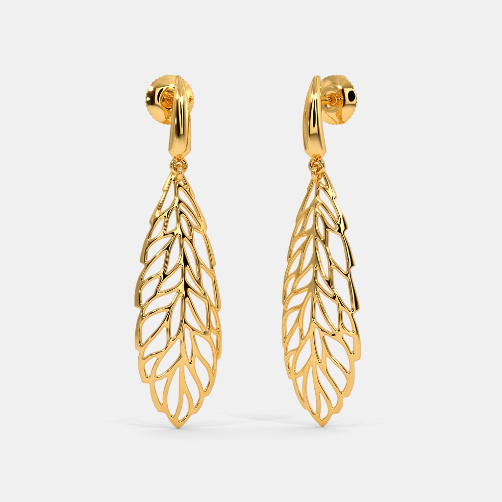 The Trellis Drop Earrings BlueStone