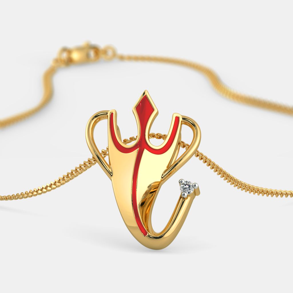 Bluestone ganesh pendant discount