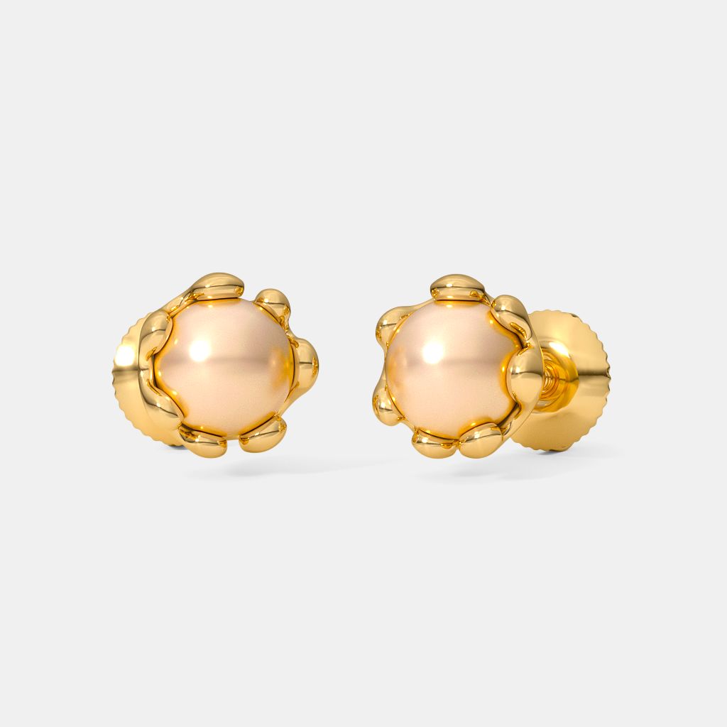 Bluestone shop pearl earrings