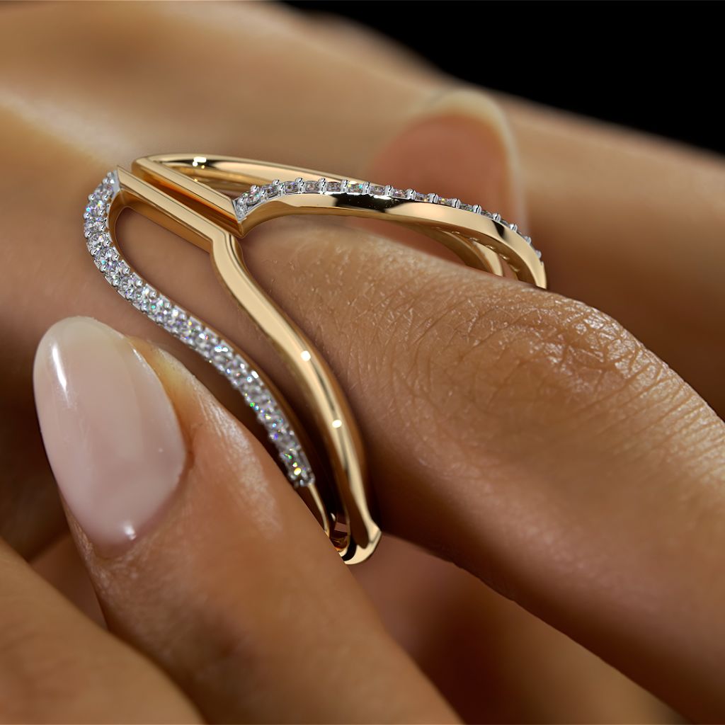 The Ella Vanki Ring BlueStone