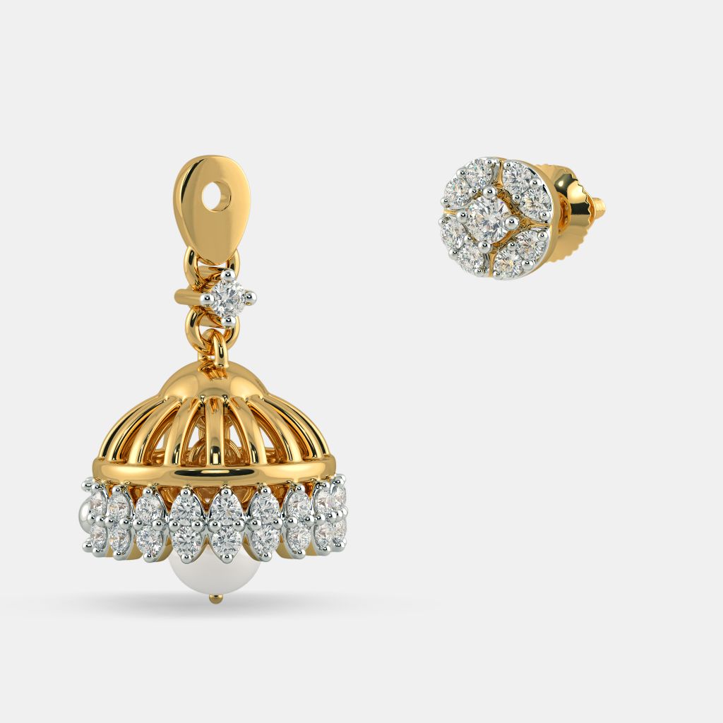 The Radhika Detachable Jhumka BlueStone