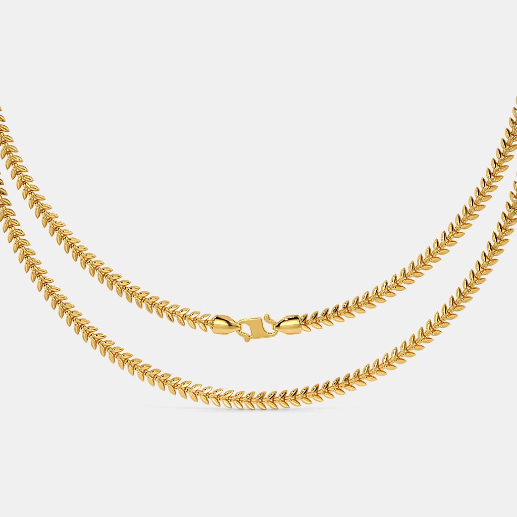 The Shravya Gold Chain | BlueStone.com