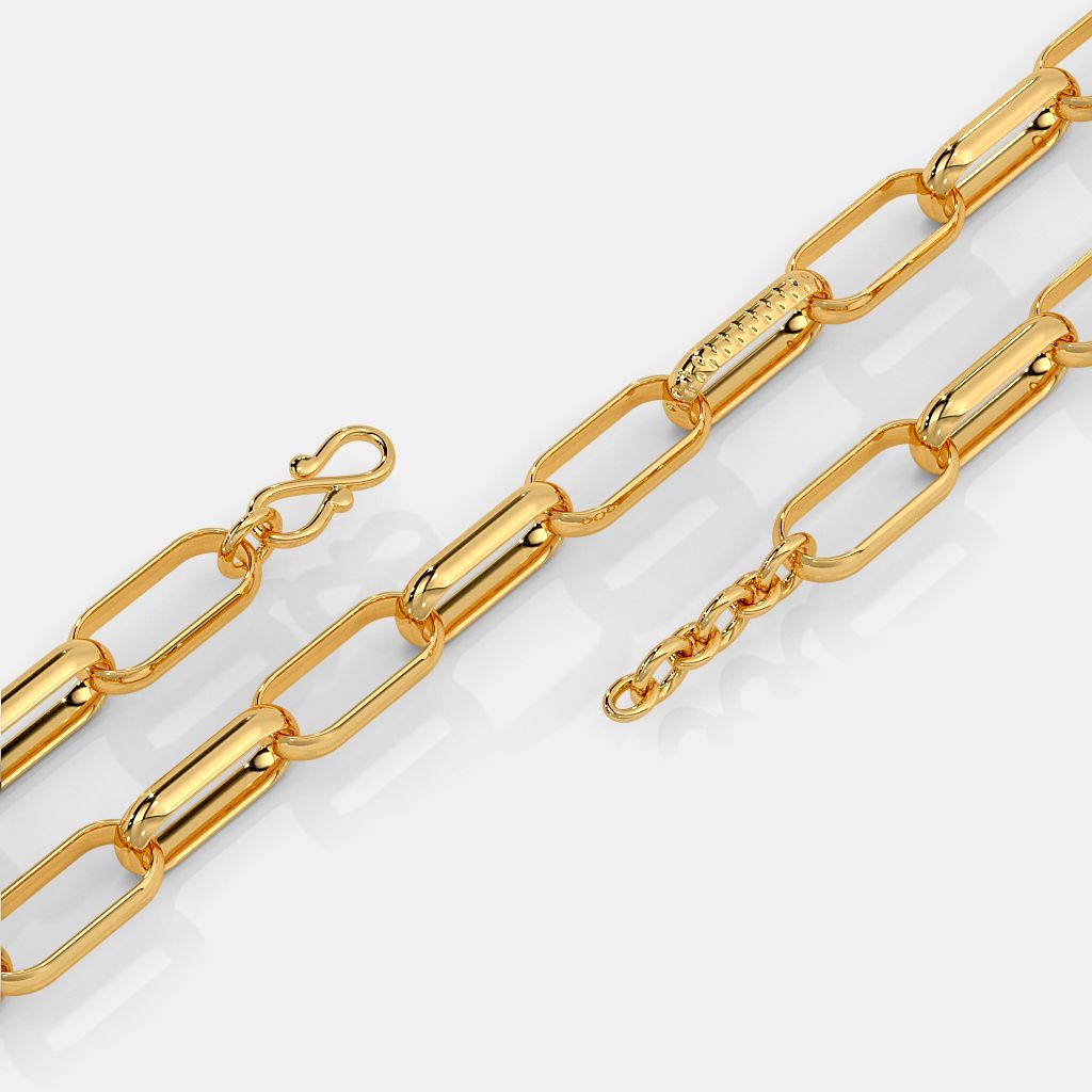 The Figaro Gold Chain BlueStone