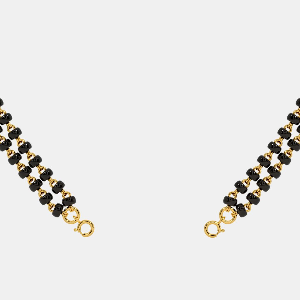 Double line mangalsutra chain online