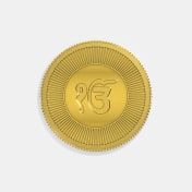 10 gram 24 KT Ek Onkar Gold Coin - thumb 1