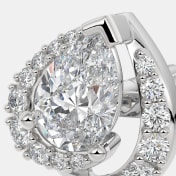 The Wrapped Solitaire Stud Earrings - thumb 5