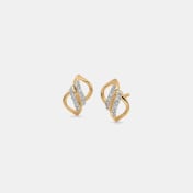 The Mystiqued Radiant Stud Earrings - thumb 1