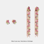 The Kaleidoscopic Dangler Earrings - thumb 3