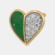 The Aurro Heart Stud Earrings - thumb 3