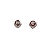 The Lineas Platinum Stud Earrings - thumb 4