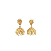 The Veil Jhumka Earrings - thumb 1