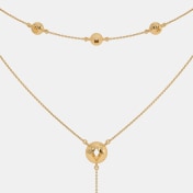 The Triad Geometry Layered Necklace - thumb 3