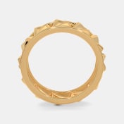 The Facet Peak Band Ring For Him - thumb 5