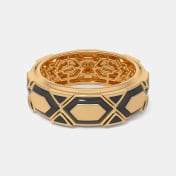 The Geo Frame Band Ring For Him - thumb 4