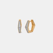 The Novelle Huggie Earrings - thumb 1