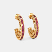 The Vitrail Hoop Earrings - thumb 4