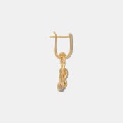 The Ondine Dangle Hoop Earrings - thumb 6
