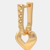 The Heartistry Dangle Hoop Earrings - thumb 3