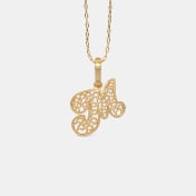 The Monara M Initial Pendant - thumb 4