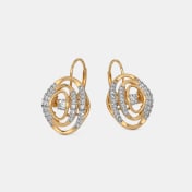 The Wavora Dangle Hoop Earrings - thumb 4