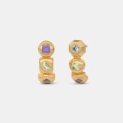 The Amusant J Hoop Earrings - thumb 1