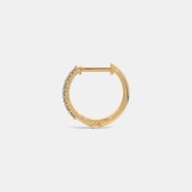 The Zanna Hoop Earrings - thumb 9