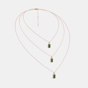 The Mahogany Layered Necklace - thumb 6