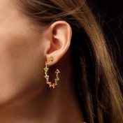 The Emerisia Hoop Earrings - thumb 2