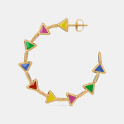 The Emerisia Hoop Earrings - thumb 7