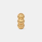 The Nacre J Hoop Earrings - thumb 5