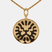 The Avela Medallion Necklace - thumb 3