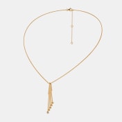 The Oro Di Grano Tassel Necklace - thumb 5
