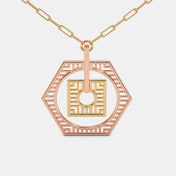 The Bokusu Medallion Necklace - thumb 3