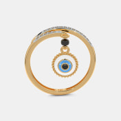 The Estere Evil Eye Mangalsutra Ring - thumb 7